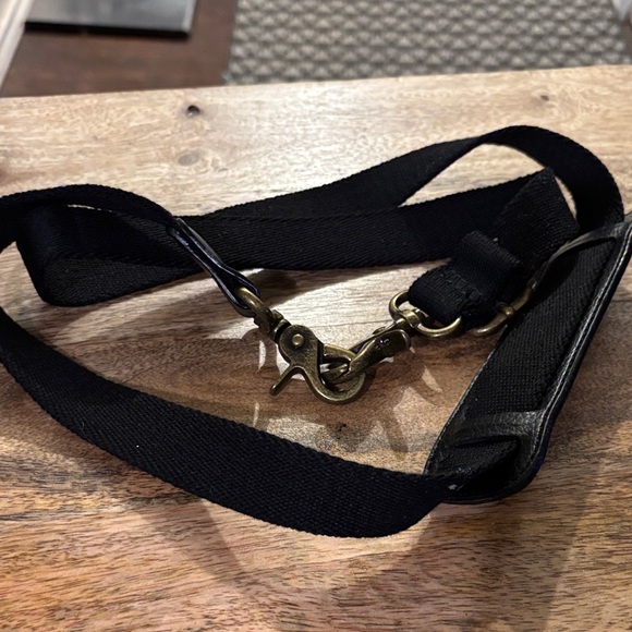 Elegant Black Men's or women’s bag strap